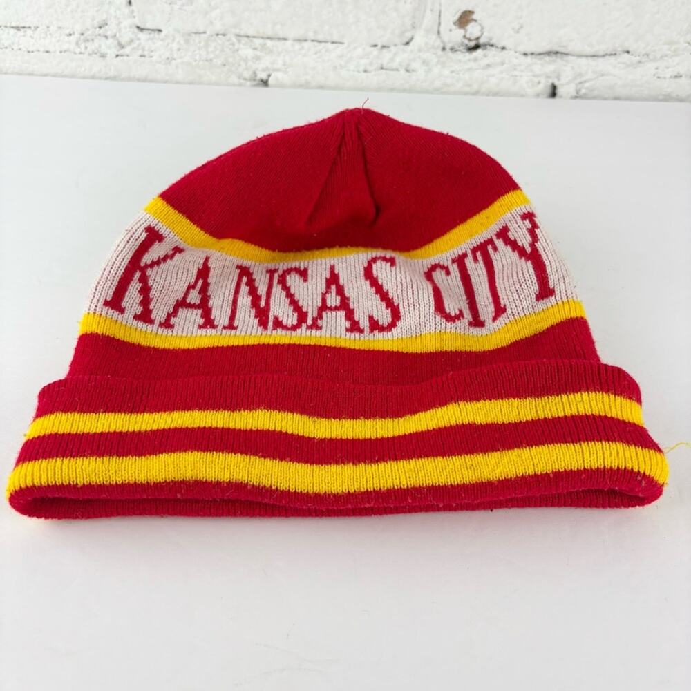 Vintage 70's Kansas City Beanie